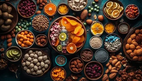 تصویر 2 از میوه خشک مخلوط پنج میوه طعم های متنوع و طبیعی